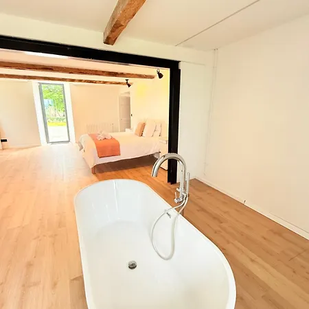Entree Independante - Spacieuse - Bain Ilot - Jardin Prive & Vue Pyrenees Figarol