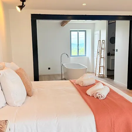 Entree Independante - Spacieuse - Bain Ilot - Jardin Prive & Vue Pyrenees 3* Figarol